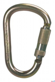 MSA Steel autolock carabiner, 25 mm gate